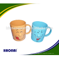 300ml ceramic funny face mugs